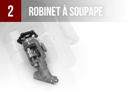 Robinet &agrave; soupape